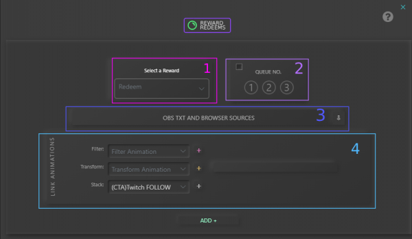 Reward Redeem – Stream Animate
